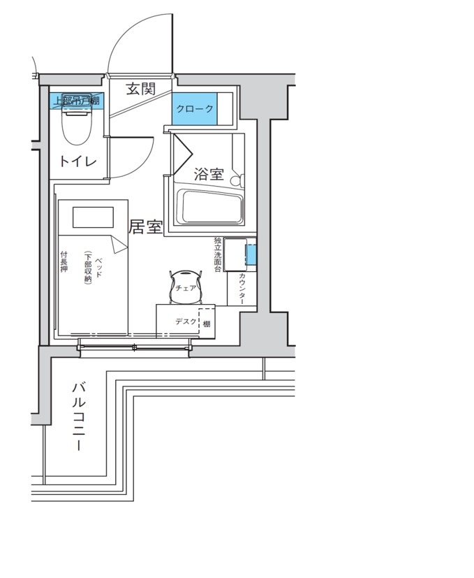 キャンパスヴィレッジ椎名町＿D2