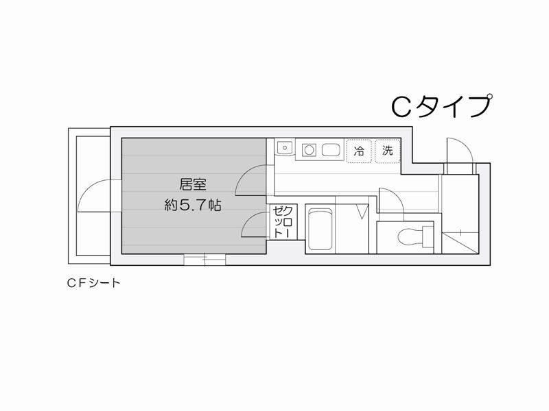 間取図（Cタイプ）