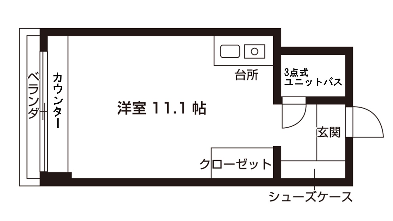 Btype間取図